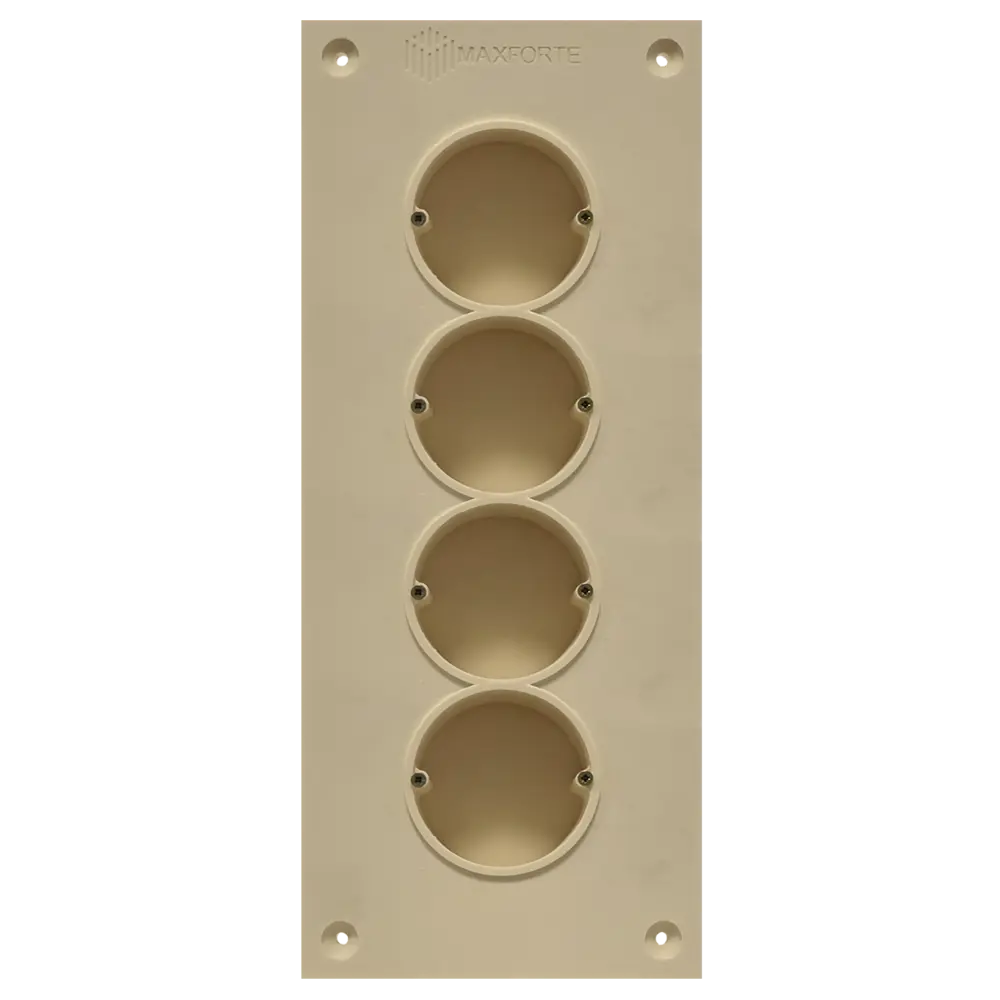 Фото Подрозетник звукоизоляционный МаксФорте SoundBOX 4S D65 мм Фото Подрозетник звукоизоляционный МаксФорте SoundBOX 4S D65 мм