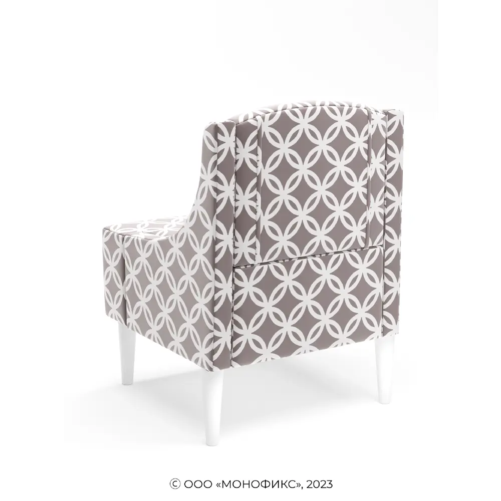 Фото 3 Кресло Monofix Лотти 59x80x54 см ткань цвет капучино Фото 3 Кресло Monofix Лотти 59x80x54 см ткань цвет капучино