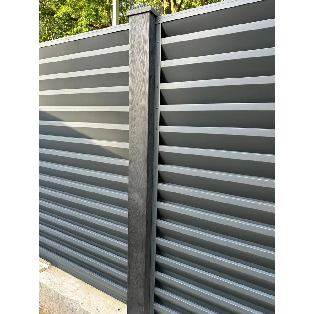 Фото 6 Еврожалюзи Steelcraft Prestige 18 ламелей 2.5x2м RAL 8019 коричневый Фото 6 Еврожалюзи Steelcraft Prestige 18 ламелей 2.5x2м RAL 8019 коричневый