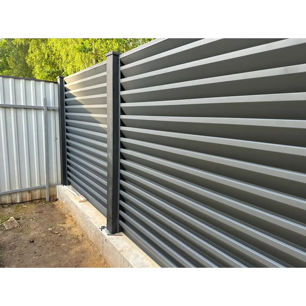 Фото 7 Еврожалюзи Steelcraft Prestige 18 ламелей 2.5x2м RAL 8019 коричневый Фото 7 Еврожалюзи Steelcraft Prestige 18 ламелей 2.5x2м RAL 8019 коричневый