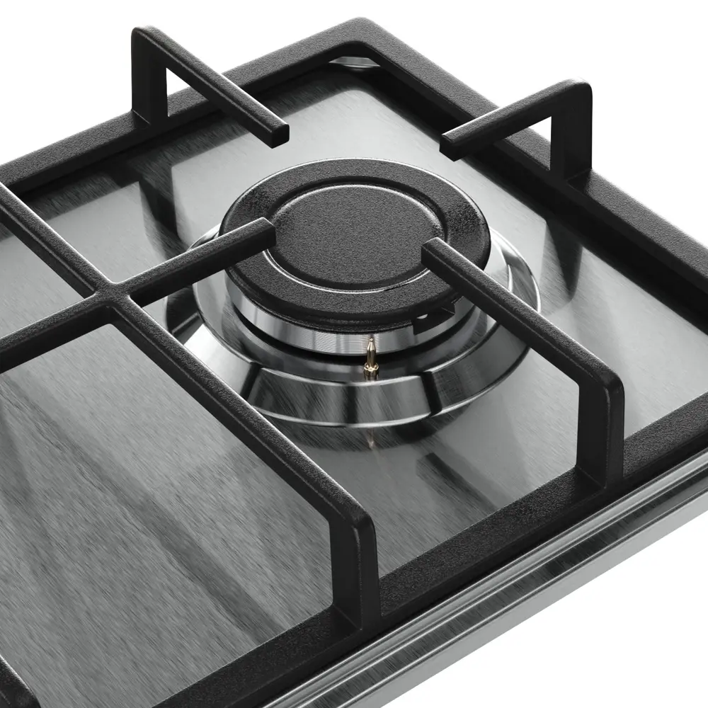 Фото 9 Газовая варочная панель Kuppersberg TS 38 X 29 см 2 конфорки цвет серый / серебристый Фото 9 Газовая варочная панель Kuppersberg TS 38 X 29 см 2 конфорки цвет серый / серебристый