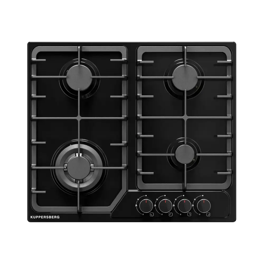 Фото Газовая варочная панель Kuppersberg FS 66 B 58 см 4 конфорки цвет черный Фото Газовая варочная панель Kuppersberg FS 66 B 58 см 4 конфорки цвет черный