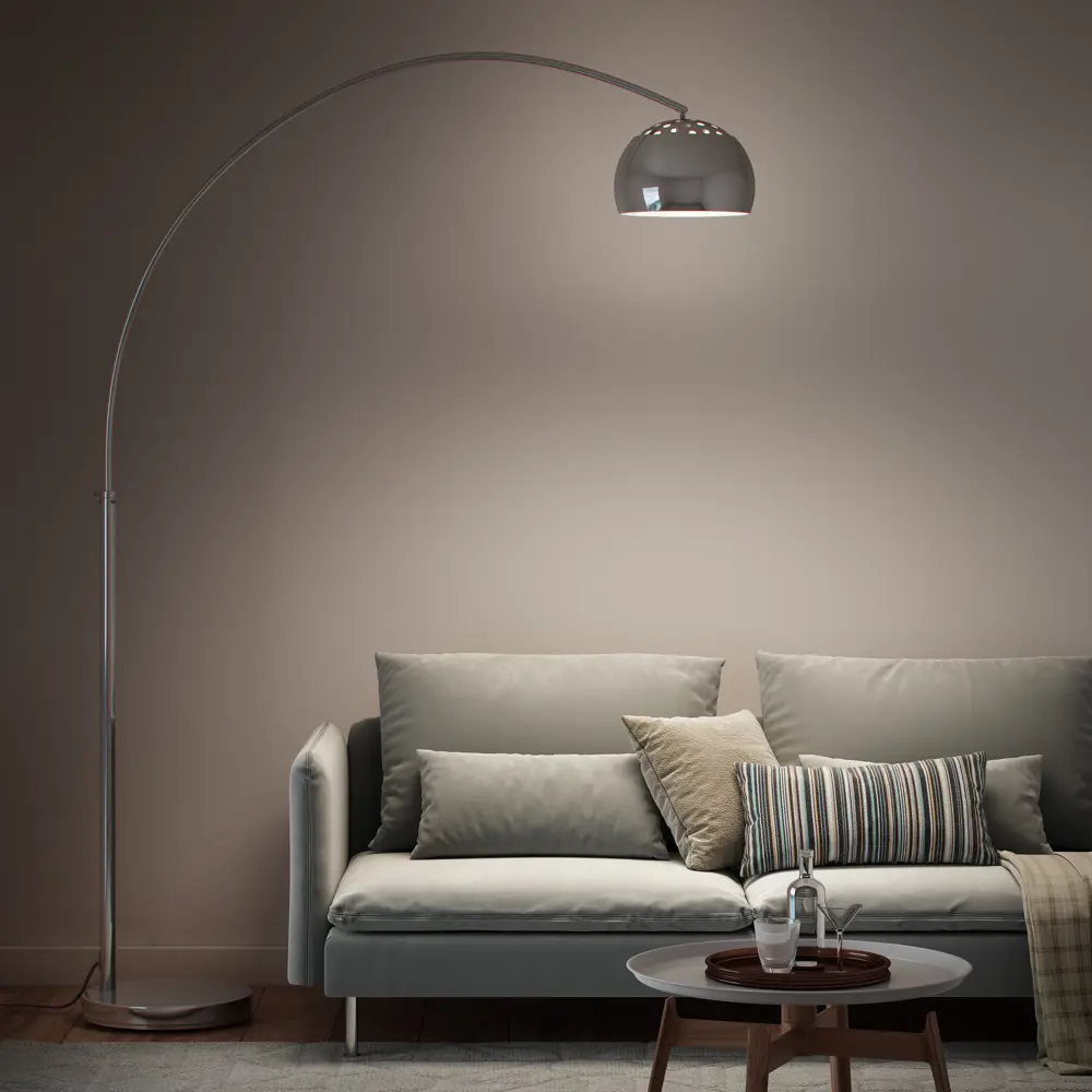 Фото 6 Торшер Inspire «New Sofa» цвет металл/чёрный Фото 6 Торшер Inspire «New Sofa» цвет металл/чёрный