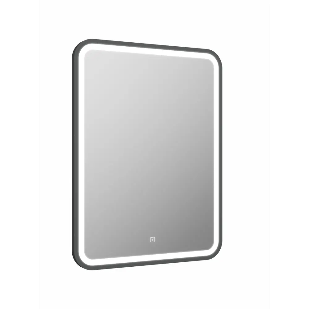 Фото 3 Зеркало с подсветкой Simple Gray LED 60x80 см Фото 3 Зеркало с подсветкой Simple Gray LED 60x80 см