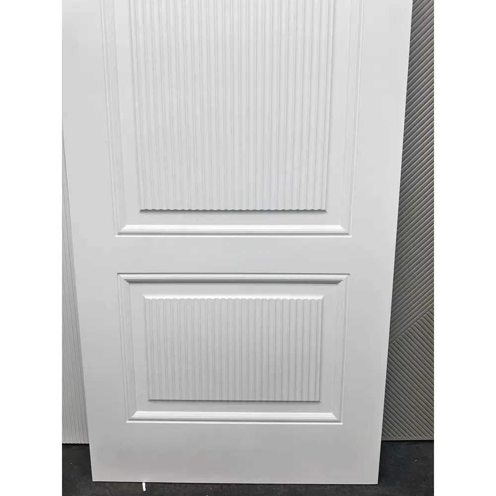 Фото 6 Комплект межкомнатной двери Wanmark Рим-2ф глухая 190x55см эмаль цвет белый с коробом и наличниками Фото 6 Комплект межкомнатной двери Wanmark Рим-2ф глухая 190x55см эмаль цвет белый с коробом и наличниками