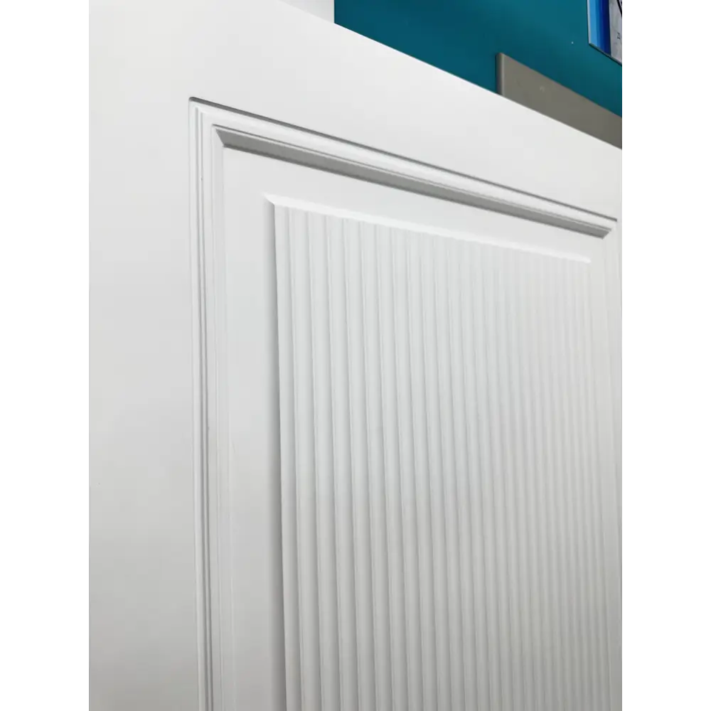 Фото 8 Комплект межкомнатной двери Wanmark Рим-2ф глухая 190x55см эмаль цвет белый с коробом и наличниками Фото 8 Комплект межкомнатной двери Wanmark Рим-2ф глухая 190x55см эмаль цвет белый с коробом и наличниками