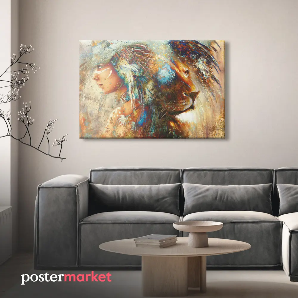 Фото 3 Картина без рамки Postermarket Бохо 60x90 см Фото 3 Картина без рамки Postermarket Бохо 60x90 см
