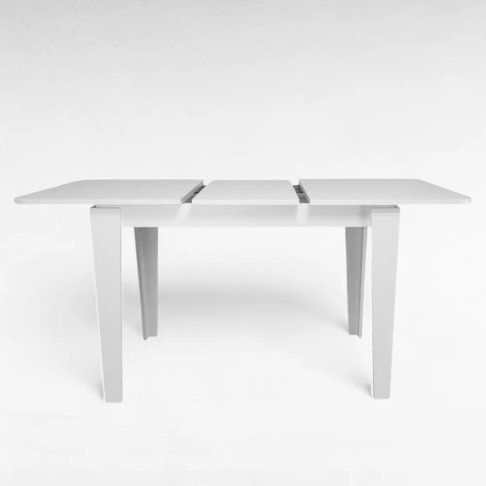 Фото 8 Кухонный стол прямоугольный Терминал Kewin 110-145x70x75.50 см ДСП цвет белый Фото 8 Кухонный стол прямоугольный Терминал Kewin 110-145x70x75.50 см ДСП цвет белый