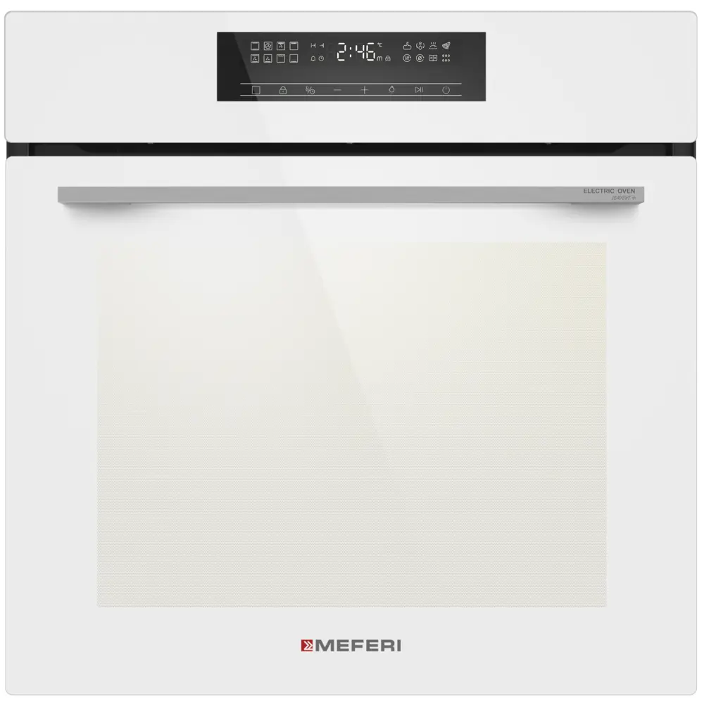 Фото 3 Традиционный встраиваемый духовой шкаф Meferi MEO6016WH COMFORT PLUS 59.5х59.5х56.7 см цвет белый Фото 3 Традиционный встраиваемый духовой шкаф Meferi MEO6016WH COMFORT PLUS 59.5х59.5х56.7 см цвет белый