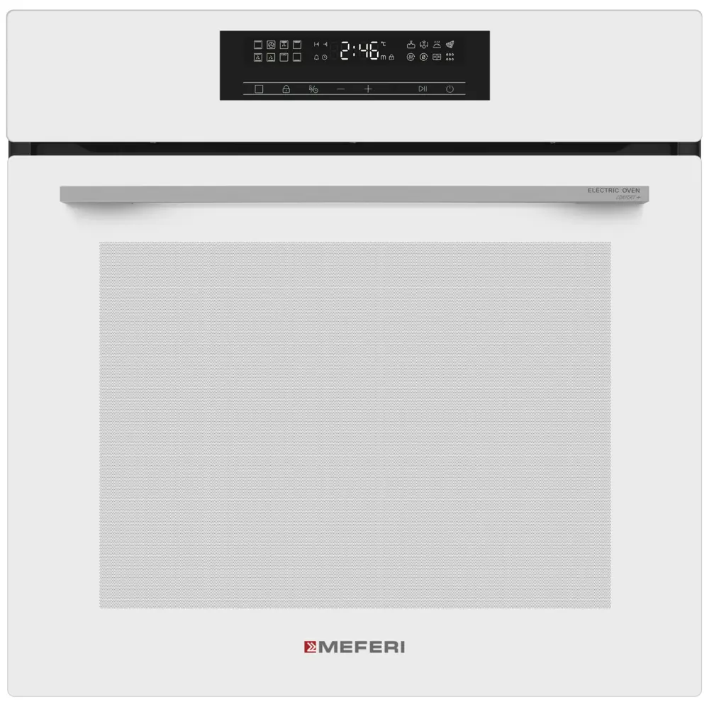 Фото Традиционный встраиваемый духовой шкаф Meferi MEO6016WH COMFORT PLUS 59.5х59.5х56.7 см цвет белый Фото Традиционный встраиваемый духовой шкаф Meferi MEO6016WH COMFORT PLUS 59.5х59.5х56.7 см цвет белый
