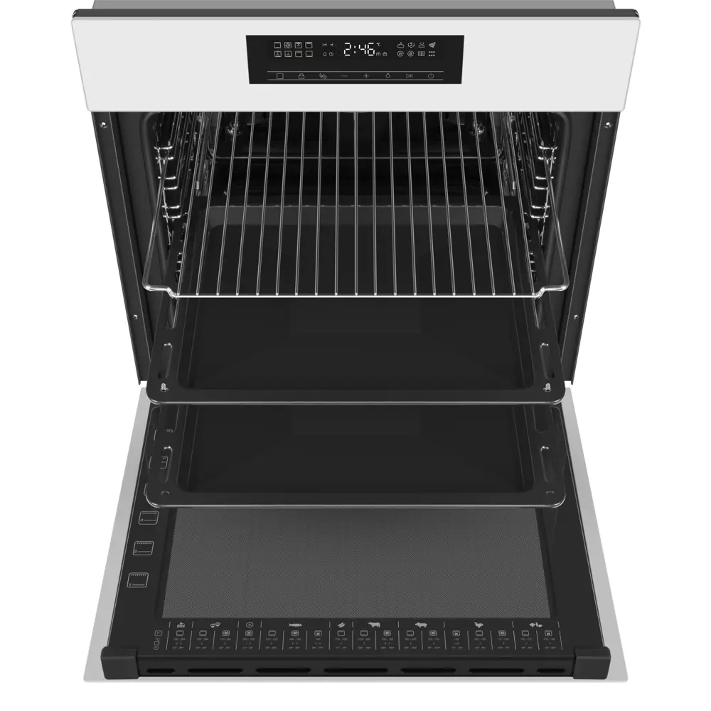 Фото 6 Традиционный встраиваемый духовой шкаф Meferi MEO6016WH COMFORT PLUS 59.5х59.5х56.7 см цвет белый Фото 6 Традиционный встраиваемый духовой шкаф Meferi MEO6016WH COMFORT PLUS 59.5х59.5х56.7 см цвет белый