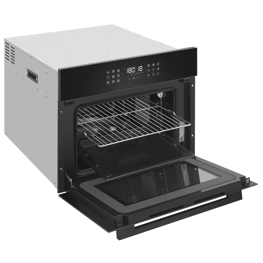 Фото 17 Традиционный встраиваемый духовой шкаф Meferi MEO609BK MICROWAVE 59.5х45.5х55.2 см цвет черный Фото 17 Традиционный встраиваемый духовой шкаф Meferi MEO609BK MICROWAVE 59.5х45.5х55.2 см цвет черный
