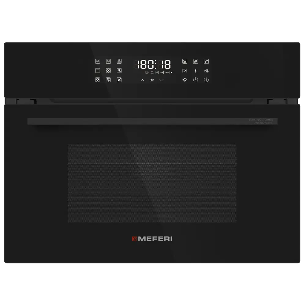 Фото 8 Традиционный встраиваемый духовой шкаф Meferi MEO609BK MICROWAVE 59.5х45.5х55.2 см цвет черный Фото 8 Традиционный встраиваемый духовой шкаф Meferi MEO609BK MICROWAVE 59.5х45.5х55.2 см цвет черный
