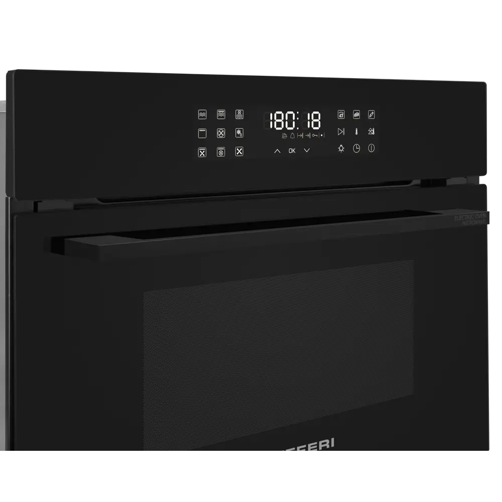 Фото 18 Традиционный встраиваемый духовой шкаф Meferi MEO609BK MICROWAVE 59.5х45.5х55.2 см цвет черный Фото 18 Традиционный встраиваемый духовой шкаф Meferi MEO609BK MICROWAVE 59.5х45.5х55.2 см цвет черный