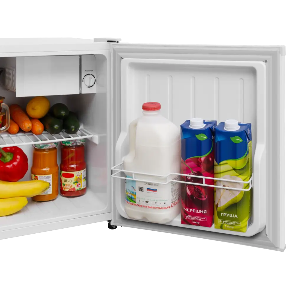 Фото 13 Холодильник Meferi MFR50WH MINI LIGHT 44x49.6 см цвет белый Фото 13 Холодильник Meferi MFR50WH MINI LIGHT 44x49.6 см цвет белый