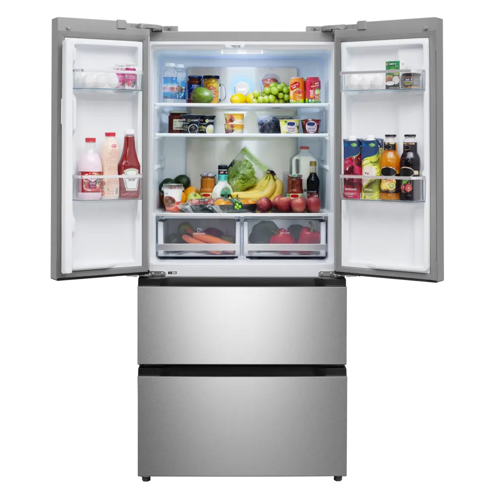 Фото 9 Холодильник Meferi MFR83BLACK IX TOTAL NO FROST FRENCH DOOR COMFORT 83.6x183 см цвет серебристый Фото 9 Холодильник Meferi MFR83BLACK IX TOTAL NO FROST FRENCH DOOR COMFORT 83.6x183 см цвет серебристый