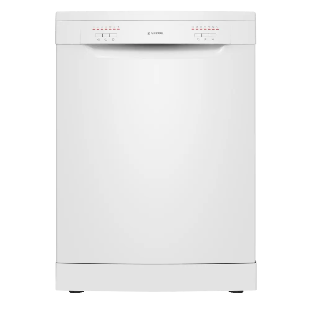 Фото 2 Отдельностоящая посудомоечная машина Meferi MDW6062WH FS LIGHT 59.8 см 6 программ цвет белый Фото 2 Отдельностоящая посудомоечная машина Meferi MDW6062WH FS LIGHT 59.8 см 6 программ цвет белый