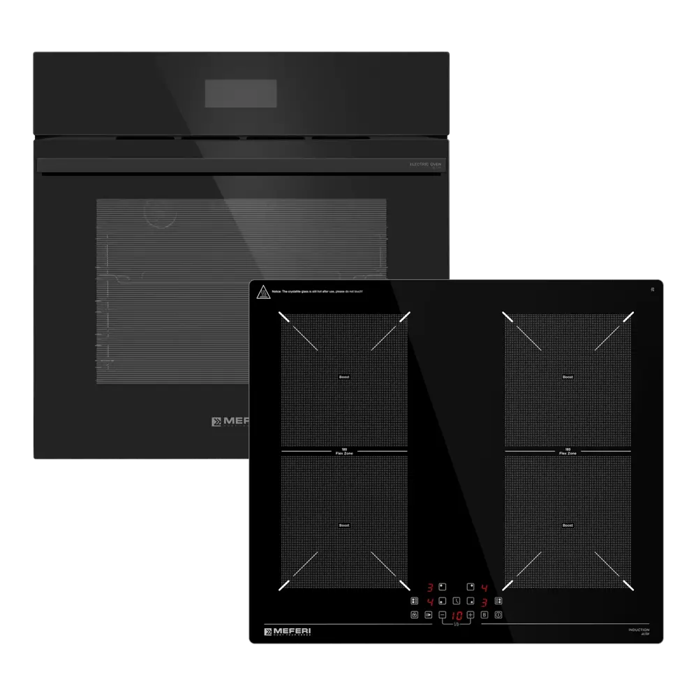 Фото 2 Комплект бытовой техники Meferi MS60BK73 см цвет черный Фото 2 Комплект бытовой техники Meferi MS60BK73 см цвет черный
