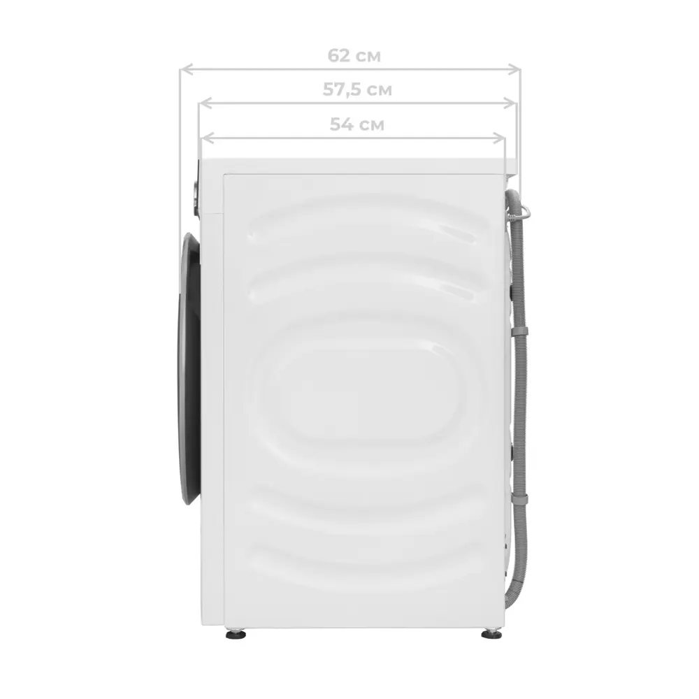 Фото 20 Стиральная машина с сушкой Meferi MFWD1071216WH comfort plus инвертором и паром отдельностоящая 59.5x85x62 см 10 кг цвет белый Фото 20 Стиральная машина с сушкой Meferi MFWD1071216WH comfort plus инвертором и паром отдельностоящая 59.5x85x62 см 10 кг цвет белый