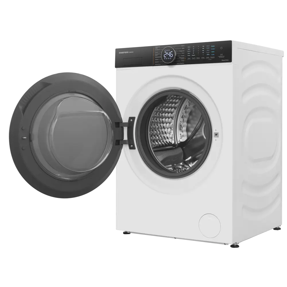 Фото 11 Стиральная машина с сушкой Meferi MFWD1071216WH comfort plus инвертором и паром отдельностоящая 59.5x85x62 см 10 кг цвет белый Фото 11 Стиральная машина с сушкой Meferi MFWD1071216WH comfort plus инвертором и паром отдельностоящая 59.5x85x62 см 10 кг цвет белый