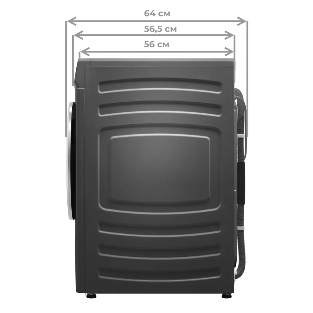 Фото 21 Стиральная машина с сушкой Meferi Mfwd1281416gr comfort plus 60x85x56.5 см 12 кг цвет серый Фото 21 Стиральная машина с сушкой Meferi Mfwd1281416gr comfort plus 60x85x56.5 см 12 кг цвет серый