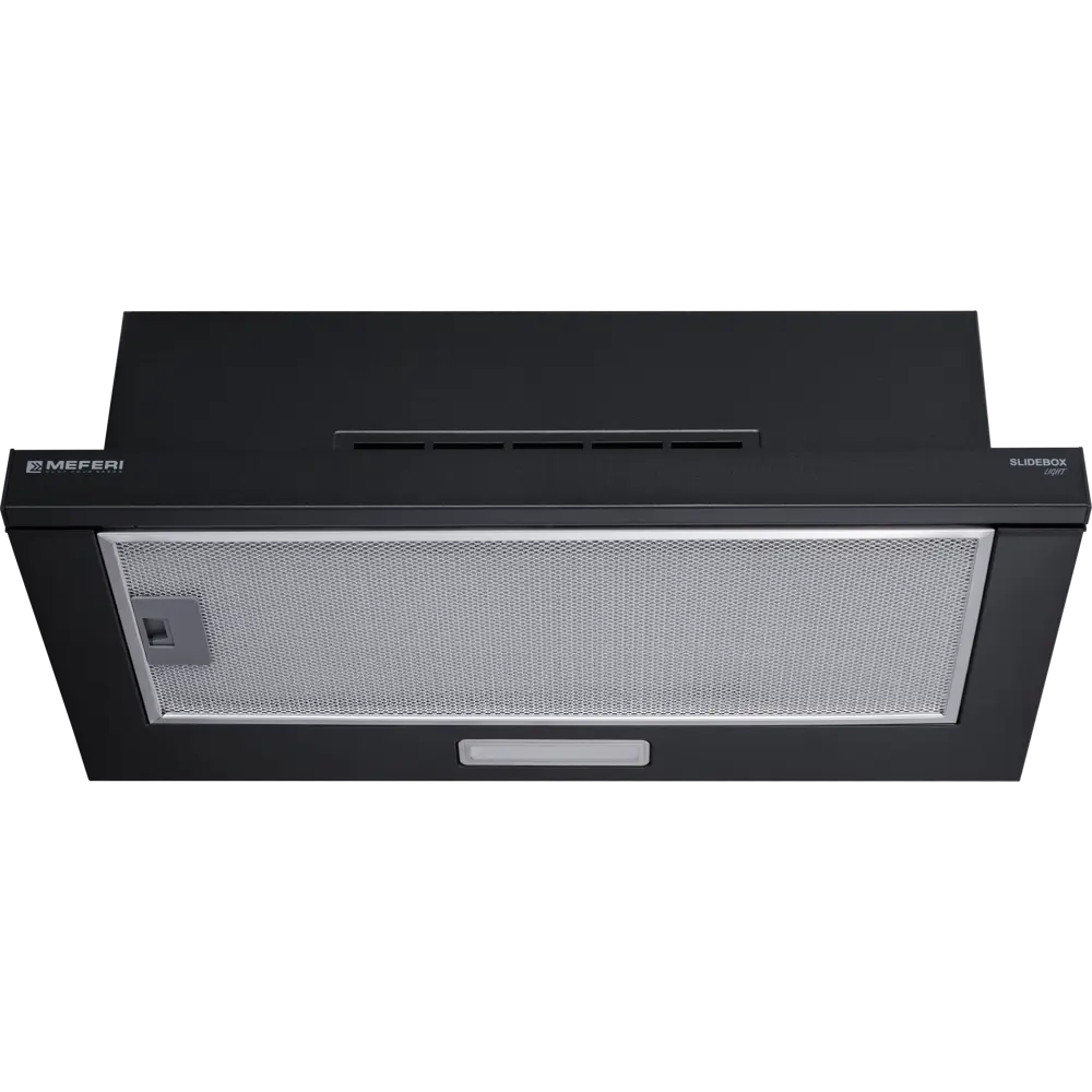 Фото 11 Встраиваемая вытяжка Meferi Slidebox60BK Light 60 см цвет черный Фото 11 Встраиваемая вытяжка Meferi Slidebox60BK Light 60 см цвет черный