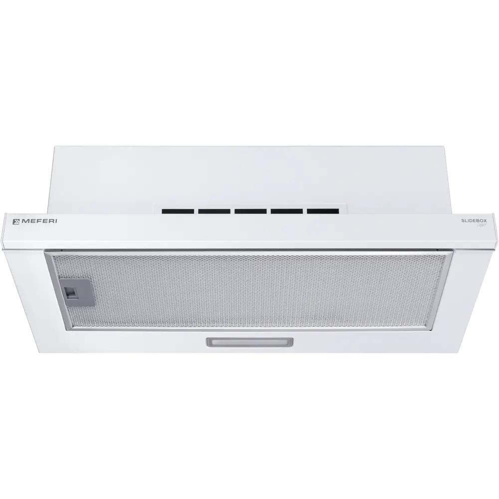 Фото 11 Встраиваемая вытяжка Meferi Slidebox60WH Light 60 см цвет белый Фото 11 Встраиваемая вытяжка Meferi Slidebox60WH Light 60 см цвет белый