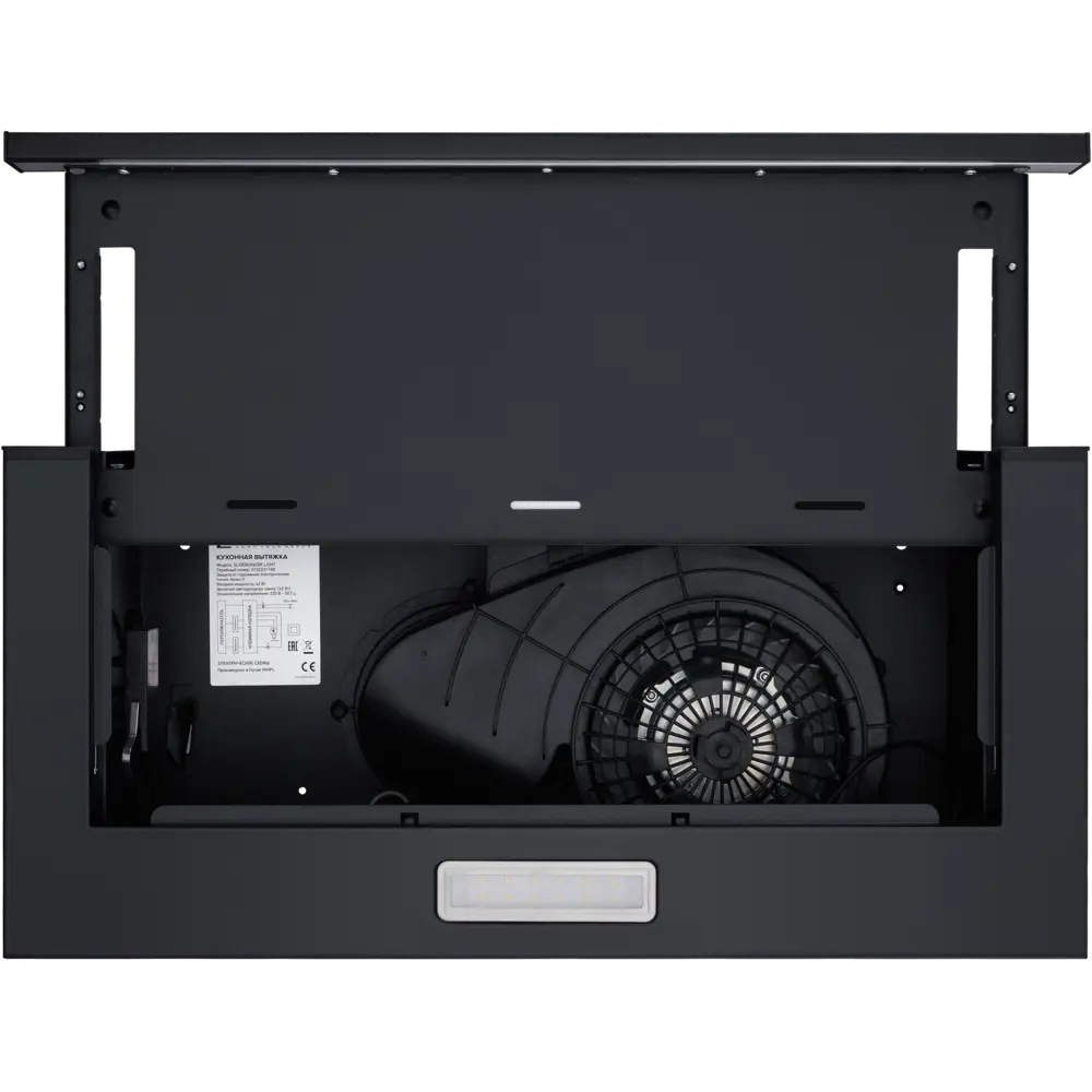 Фото 10 Встраиваемая вытяжка Meferi Slidebox60BK Light 60 см цвет черный Фото 10 Встраиваемая вытяжка Meferi Slidebox60BK Light 60 см цвет черный