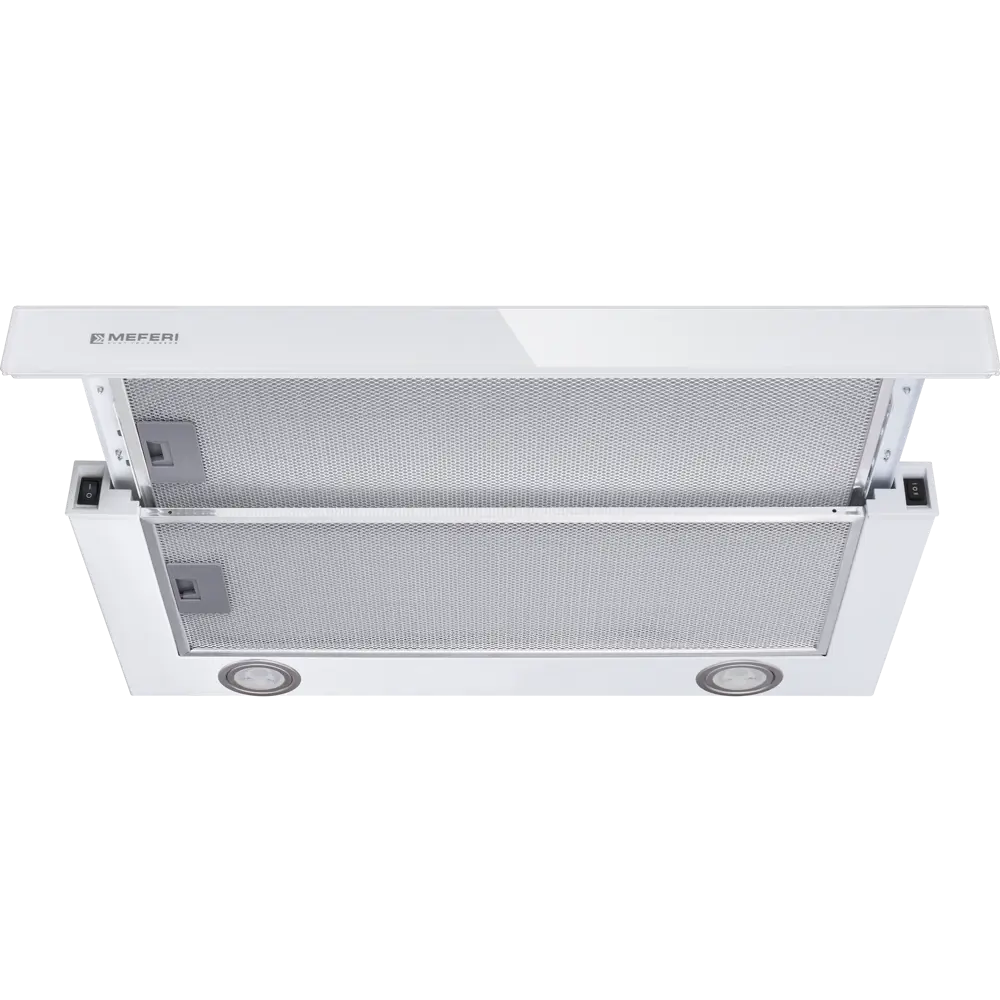 Фото 12 Встраиваемая вытяжка Meferi SLIDEBOX60WH GLASS ULTRA 60 см цвет белый Фото 12 Встраиваемая вытяжка Meferi SLIDEBOX60WH GLASS ULTRA 60 см цвет белый
