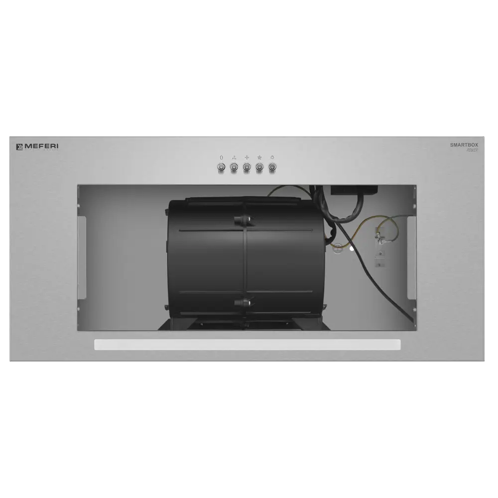 Фото 11 Вытяжка полновстраиваемая Meferi SMARTBOX60IX POWER 60 см цвет серый /серебристый Фото 11 Вытяжка полновстраиваемая Meferi SMARTBOX60IX POWER 60 см цвет серый /серебристый