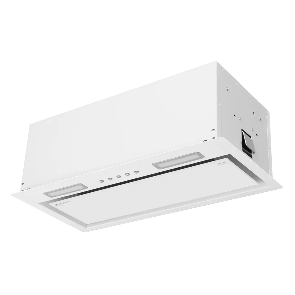 Фото 3 Вытяжка полновстраиваемая Meferi INBOX60WH COMFORT PLUS 60 см цвет белый Фото 3 Вытяжка полновстраиваемая Meferi INBOX60WH COMFORT PLUS 60 см цвет белый