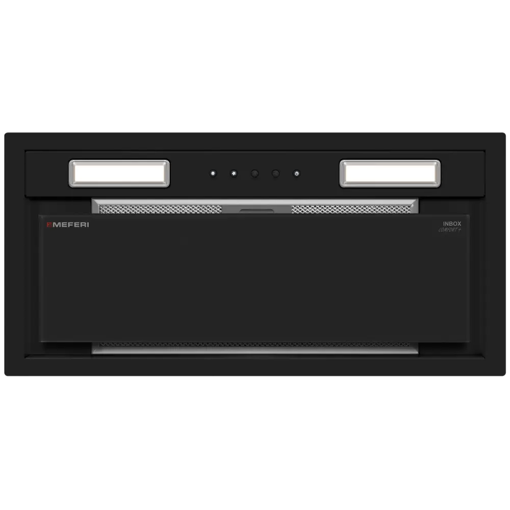Фото 4 Вытяжка полновстраиваемая Meferi INBOX60BK COMFORT PLUS 60 см цвет черный Фото 4 Вытяжка полновстраиваемая Meferi INBOX60BK COMFORT PLUS 60 см цвет черный