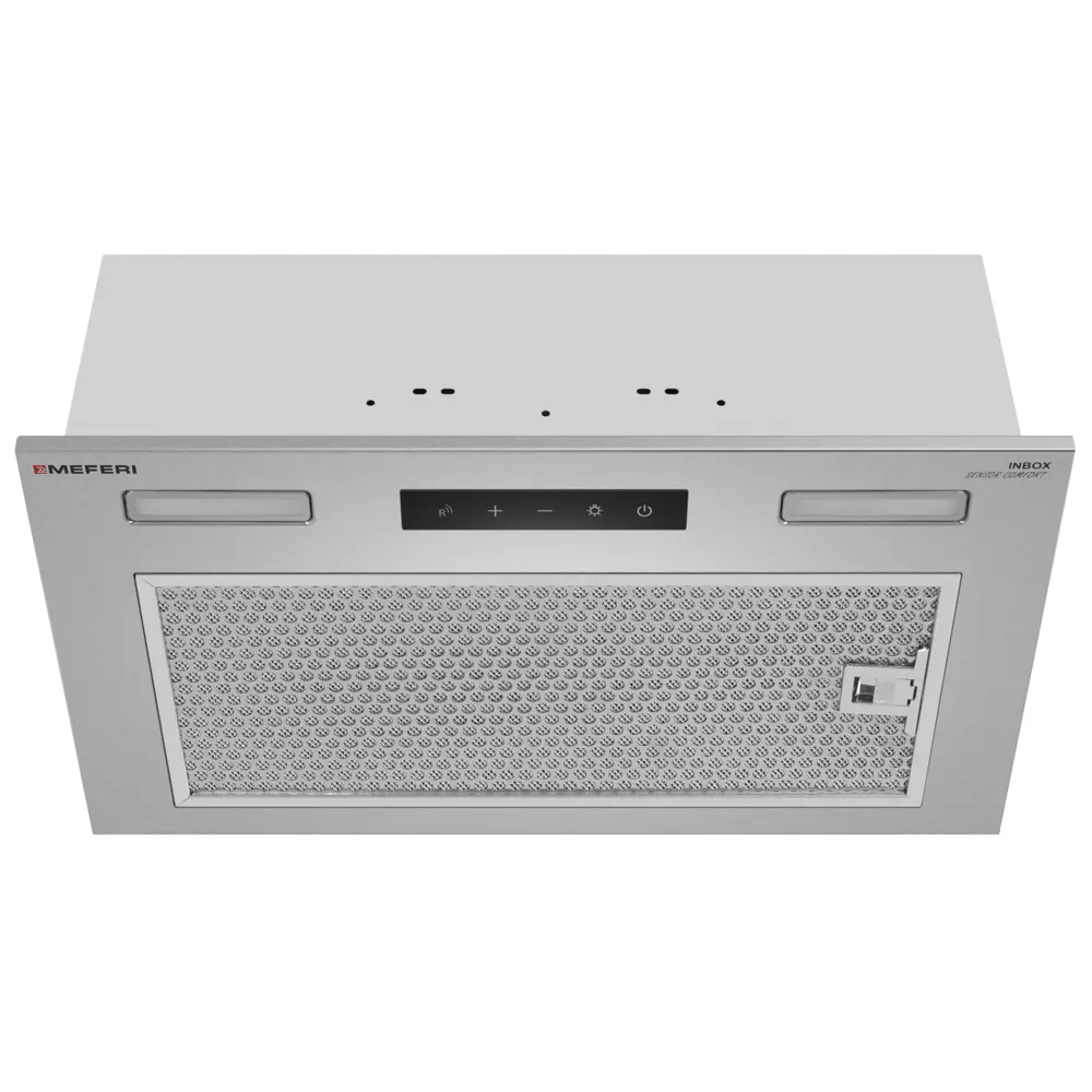 Фото 5 Вытяжка полновстраиваемая Meferi INBOX60IX SENSOR COMFORT 60 см цвет серый /серебристый Фото 5 Вытяжка полновстраиваемая Meferi INBOX60IX SENSOR COMFORT 60 см цвет серый /серебристый
