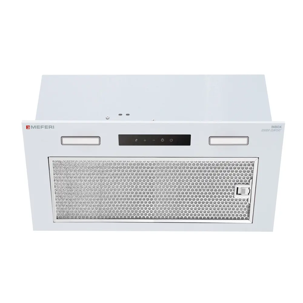 Фото Вытяжка полновстраиваемая Meferi INBOX60WH SENSOR COMFORT 60 см цвет белый Фото Вытяжка полновстраиваемая Meferi INBOX60WH SENSOR COMFORT 60 см цвет белый