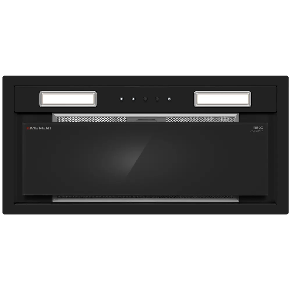 Фото 5 Вытяжка полновстраиваемая Meferi INBOX60BK COMFORT PLUS 60 см цвет черный Фото 5 Вытяжка полновстраиваемая Meferi INBOX60BK COMFORT PLUS 60 см цвет черный