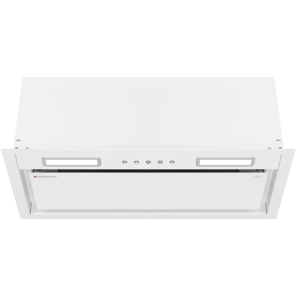 Фото 4 Вытяжка полновстраиваемая Meferi INBOX60WH COMFORT PLUS 60 см цвет белый Фото 4 Вытяжка полновстраиваемая Meferi INBOX60WH COMFORT PLUS 60 см цвет белый