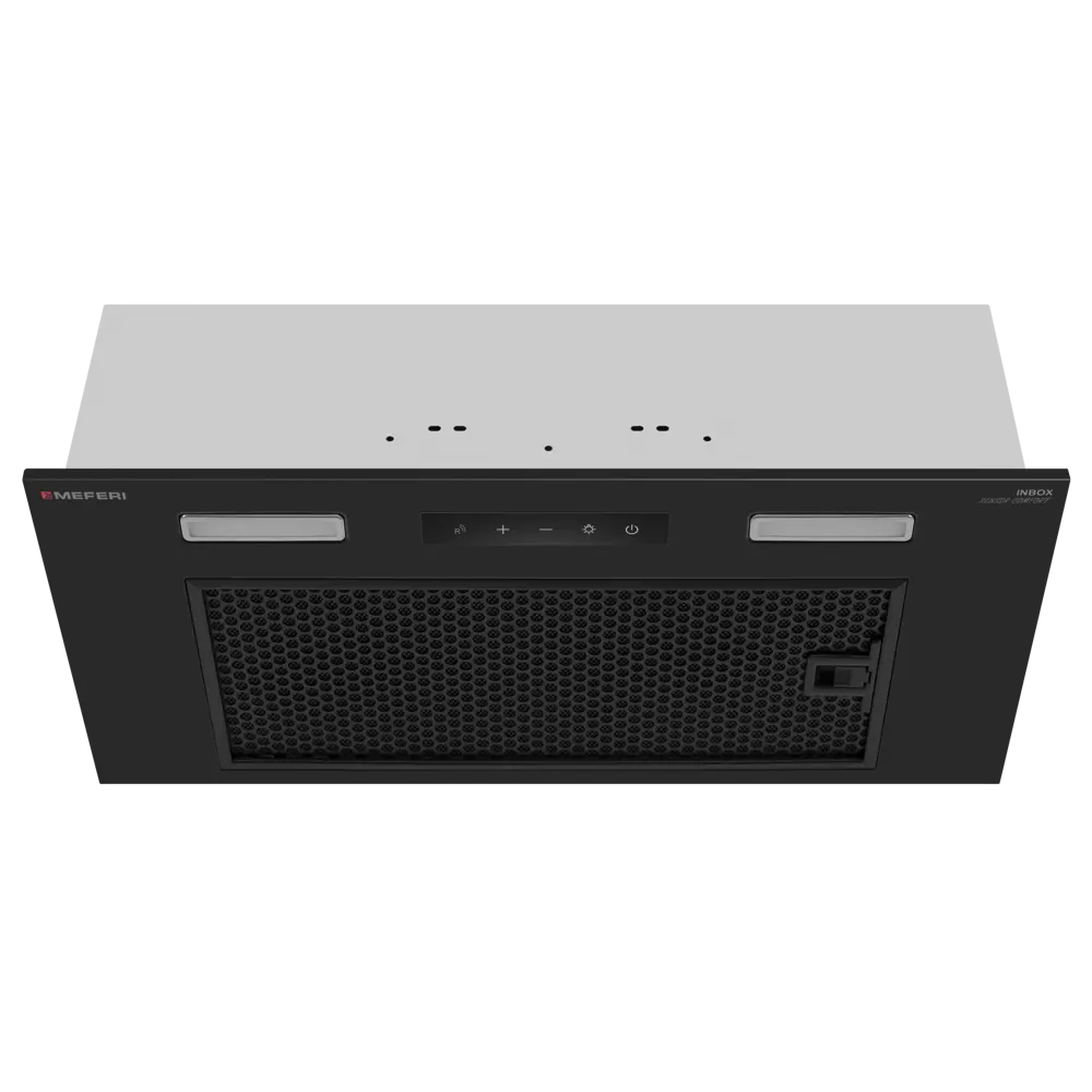Фото 4 Вытяжка полновстраиваемая Meferi INBOX60BK SENSOR COMFORT 60 см цвет черный Фото 4 Вытяжка полновстраиваемая Meferi INBOX60BK SENSOR COMFORT 60 см цвет черный