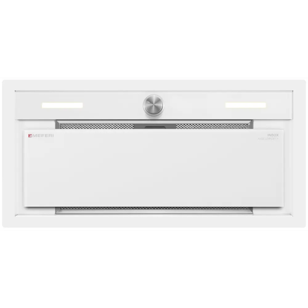 Фото 6 Вытяжка полновстраиваемая Meferi INBOX60WH PUSH COMFORT PLUS 60 см цвет белый Фото 6 Вытяжка полновстраиваемая Meferi INBOX60WH PUSH COMFORT PLUS 60 см цвет белый