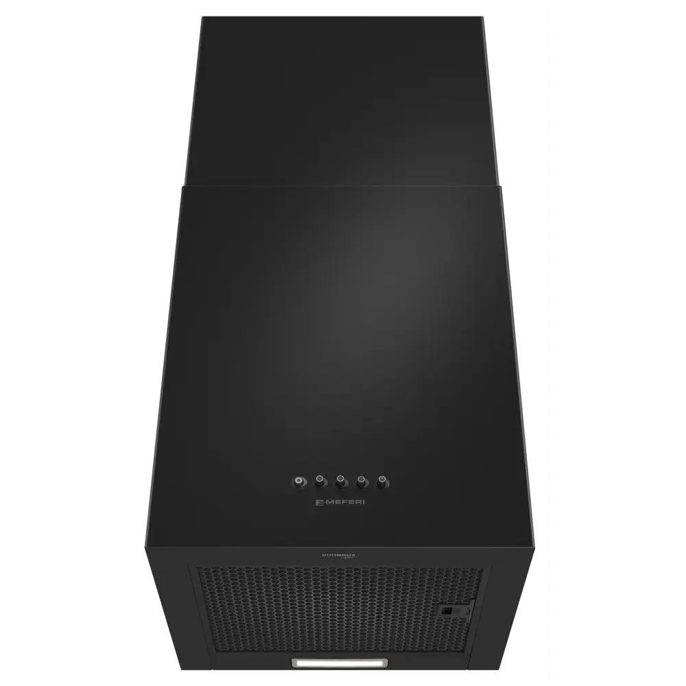 Фото 2 Вертикальная вытяжка Meferi ROOMBOX40BK LIGHT 40 см цвет черный Фото 2 Вертикальная вытяжка Meferi ROOMBOX40BK LIGHT 40 см цвет черный