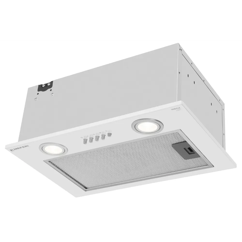 Фото Встраиваемая вытяжка Meferi INBOX45WH LIGHT 45 см цвет белый Фото Встраиваемая вытяжка Meferi INBOX45WH LIGHT 45 см цвет белый