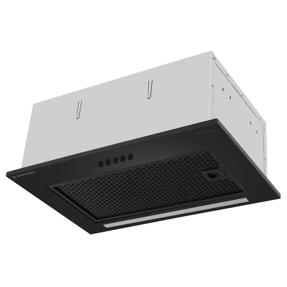 Фото 7 Встраиваемая вытяжка Meferi SMARTBOX45BK POWER 45 см цвет черный Фото 7 Встраиваемая вытяжка Meferi SMARTBOX45BK POWER 45 см цвет черный