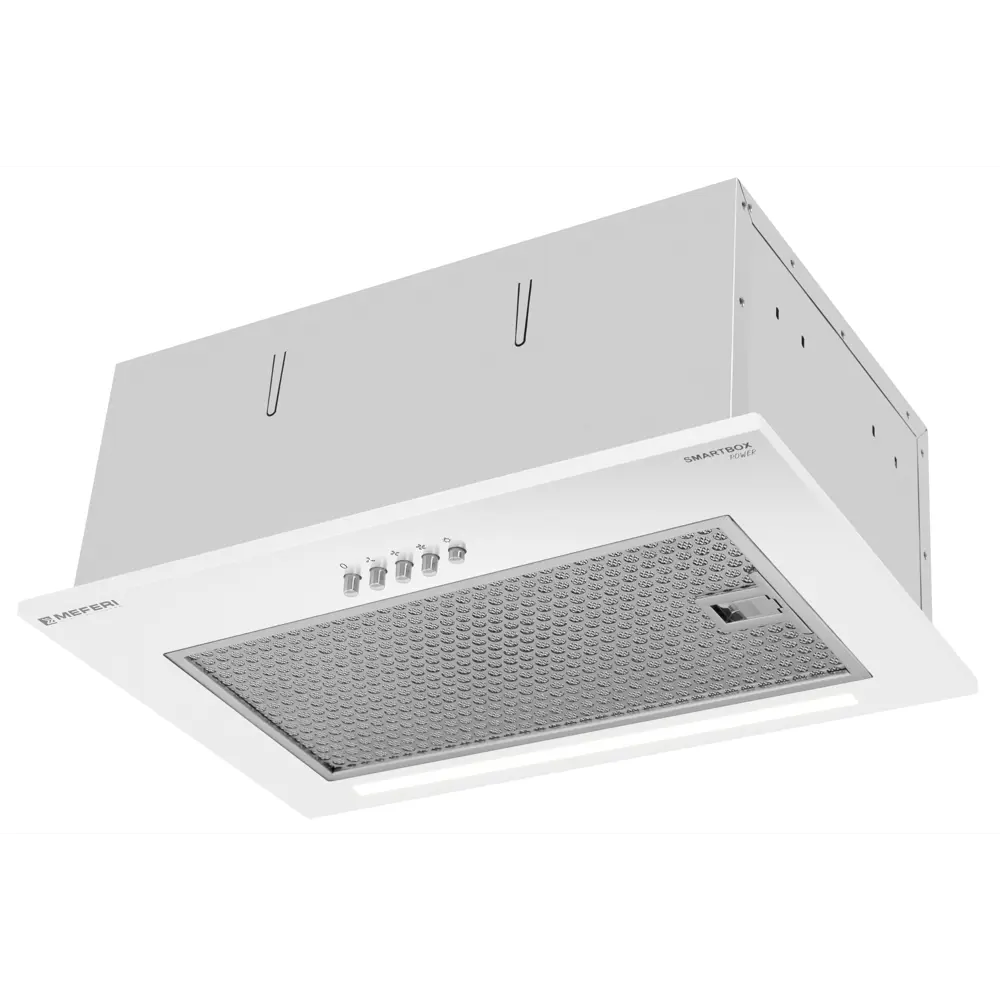 Фото Встраиваемая вытяжка Meferi SMARTBOX45WH POWER 45 см цвет белый Фото Встраиваемая вытяжка Meferi SMARTBOX45WH POWER 45 см цвет белый
