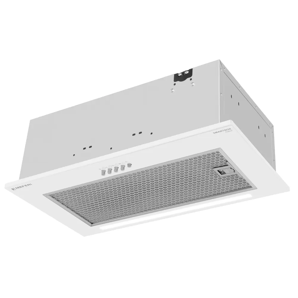 Фото Встраиваемая вытяжка Meferi SMARTBOX52WH POWER 52 см цвет белый Фото Встраиваемая вытяжка Meferi SMARTBOX52WH POWER 52 см цвет белый