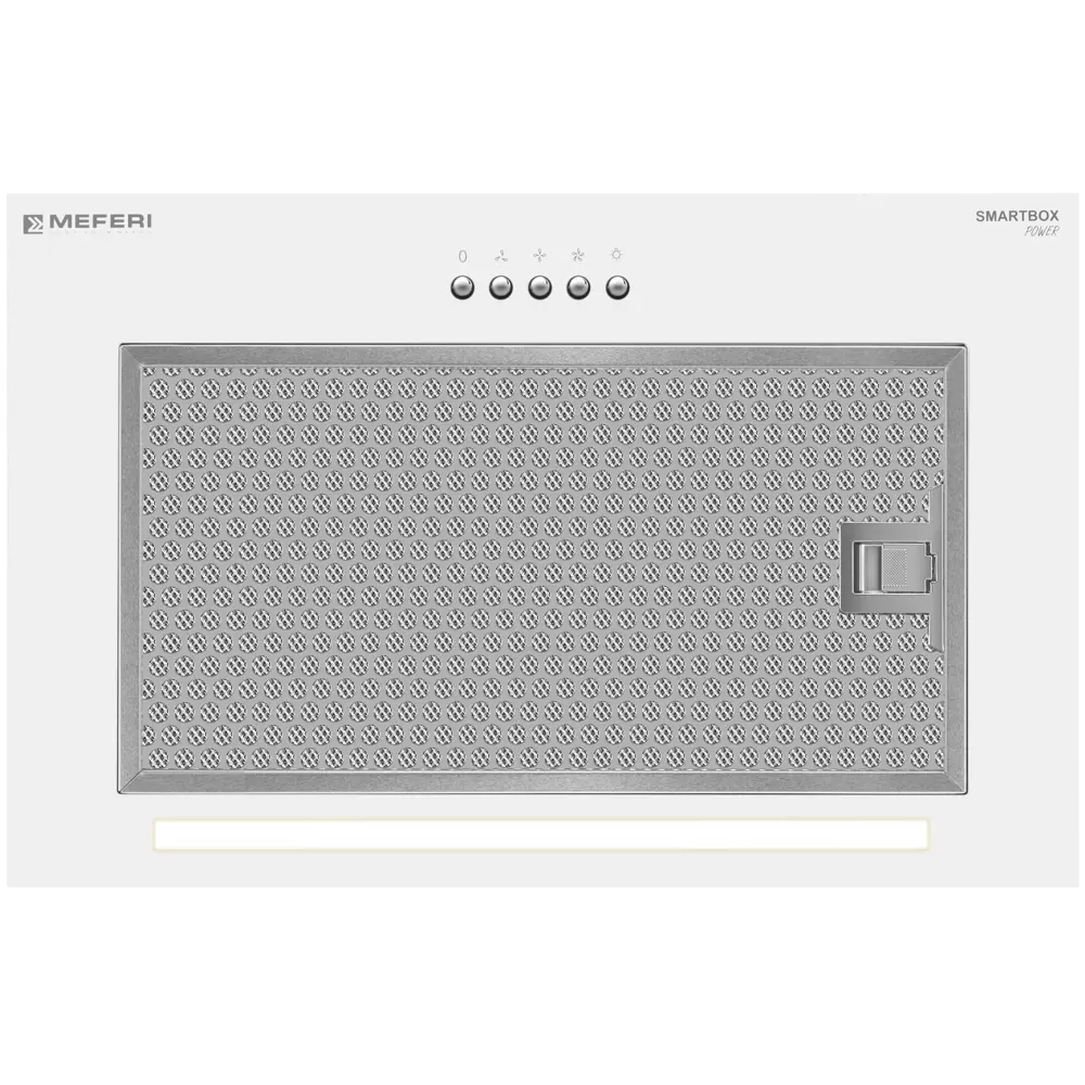 Фото 9 Встраиваемая вытяжка Meferi SMARTBOX45WH POWER 45 см цвет белый Фото 9 Встраиваемая вытяжка Meferi SMARTBOX45WH POWER 45 см цвет белый