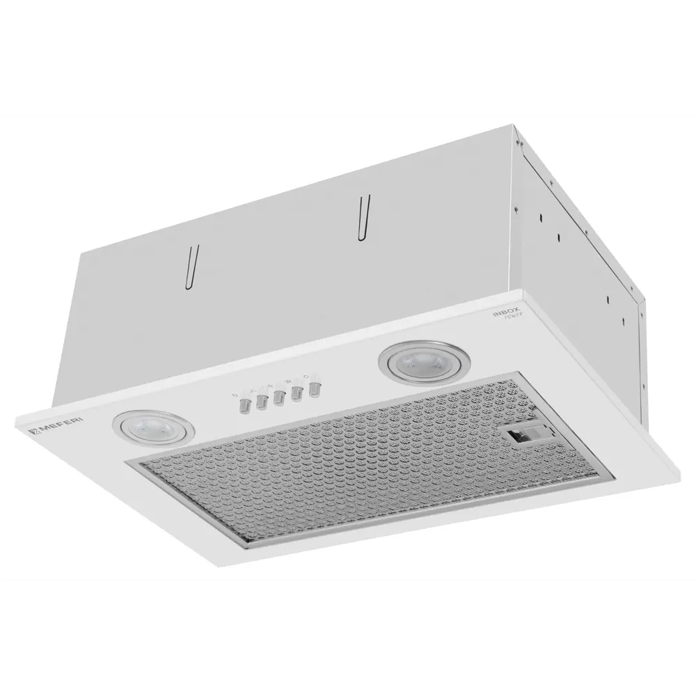 Фото 7 Встраиваемая вытяжка Meferi INBOX45WH POWER 45 см цвет белый Фото 7 Встраиваемая вытяжка Meferi INBOX45WH POWER 45 см цвет белый