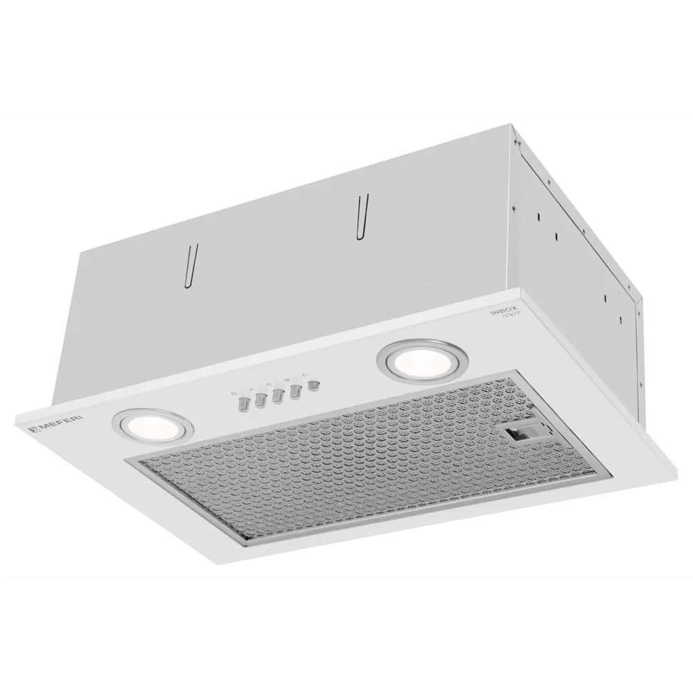 Фото Встраиваемая вытяжка Meferi INBOX45WH POWER 45 см цвет белый Фото Встраиваемая вытяжка Meferi INBOX45WH POWER 45 см цвет белый