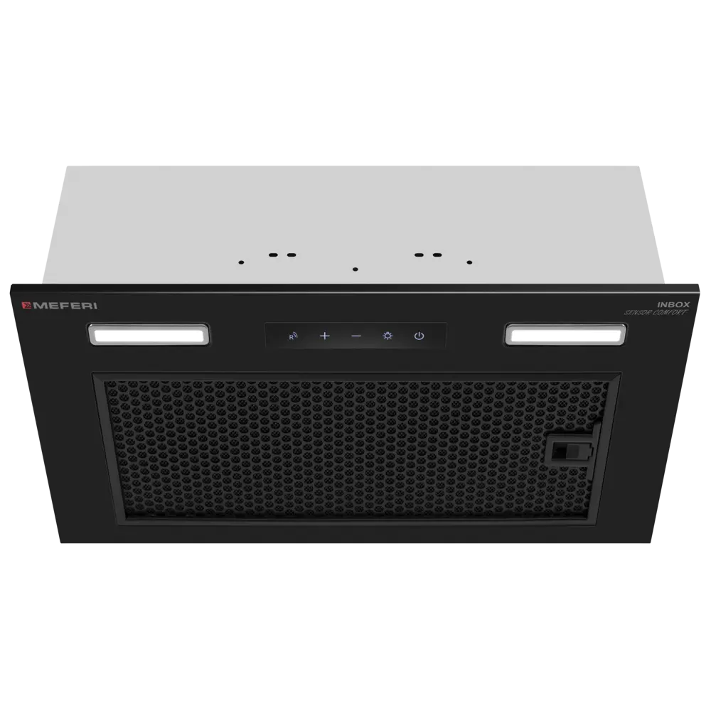 Фото 2 Встраиваемая вытяжка Meferi INBOX52BK SENSOR COMFORT 52 см цвет черный Фото 2 Встраиваемая вытяжка Meferi INBOX52BK SENSOR COMFORT 52 см цвет черный