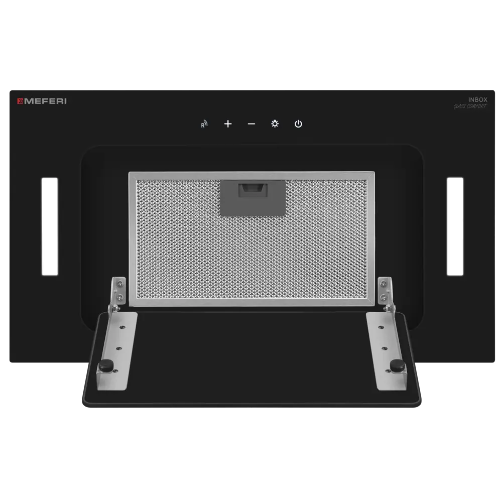 Фото 7 Встраиваемая вытяжка Meferi INBOX52BK GLASS COMFORT 52 см цвет черный Фото 7 Встраиваемая вытяжка Meferi INBOX52BK GLASS COMFORT 52 см цвет черный