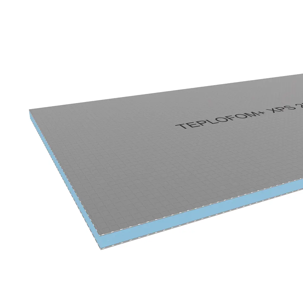 Фото 3 Теплоизоляцинная панель XPS 20мм Teplofom 2500x600мм 1.5м² двусторонниее армирование Фото 3 Теплоизоляцинная панель XPS 20мм Teplofom 2500x600мм 1.5м² двусторонниее армирование