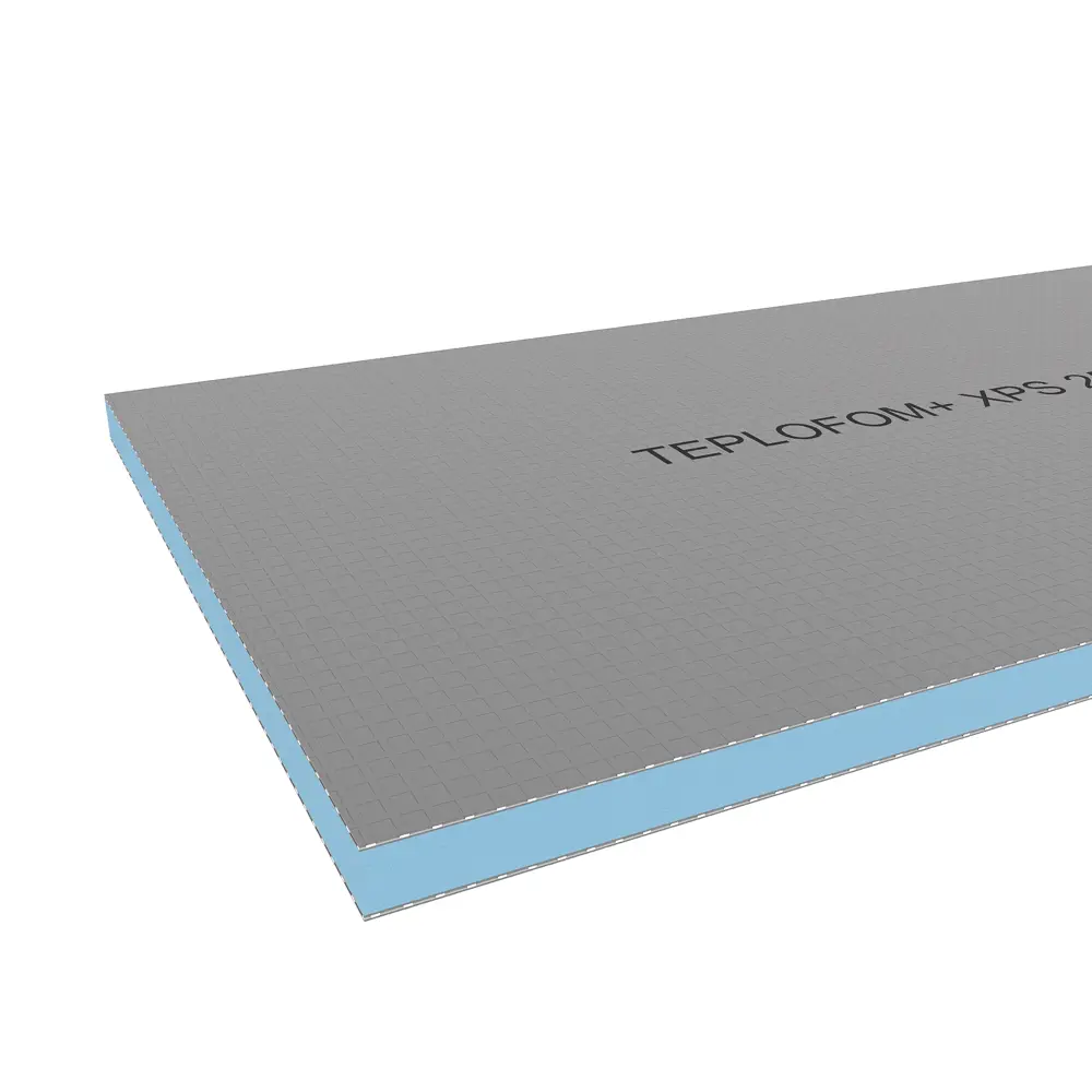 Фото 3 Теплоизоляционная панель XPS 30мм Teplofom 2500x600мм 1.5м² двустороннее армирование Фото 3 Теплоизоляционная панель XPS 30мм Teplofom 2500x600мм 1.5м² двустороннее армирование